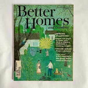 Better Homes & Gardens April 1961 Magazine